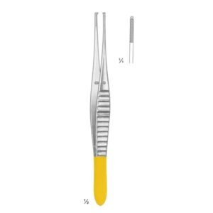 GILLIES DISSECTING FORCEPS TUNGSTEN CARBIDE INSERTS