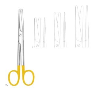 MAYO SCISSORS STRAIGHT WITH TUNGSTEN CARBIDE INSERTS
