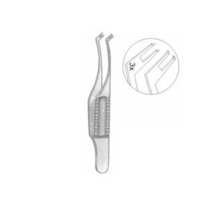 POLACK DOUBLE CORNEAL FORCEPS