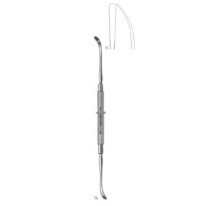 ROGER SEPTUM AND PERIOSTEAL ELEVATORS 19 CM