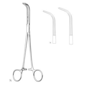 LAHEY ARTERY FORCEPS BRONCHUS & GALL DUCT CLAMPS