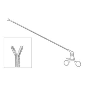 GRASPING FORCEPS RATCHET INSULATED SHAFT