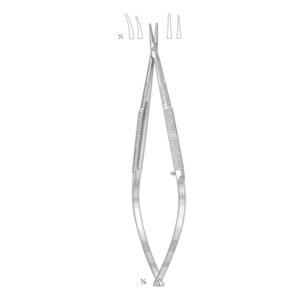 MICROSURGICAL NEEDLE HOLDERS