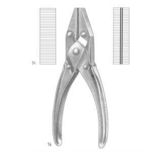 FLAT NOSE PLIERS, WIRE CUTTING PLIERS, SEIZING FORCEPS