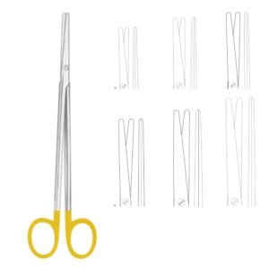 METZENBAUM SCISSORS WITH TUNSTEN CARBIDE INNSERTS