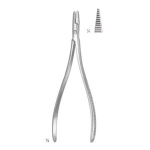 FLAT NOSE PLIERS, WIRE CUTTING PLIERS, SEIZING FORCEPS