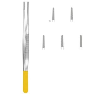 POTTS SMITH DISSECTING FORCEPS TUNSTEN CARBIDE INSERTS