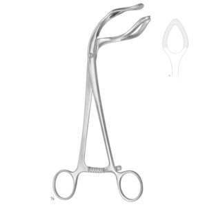 SOMER UTERINE ELAVATING FORCEP