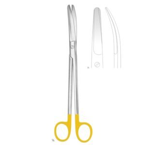 SIMS SCISSORS WITH TUNGSTEN CARBIDE INSERTS