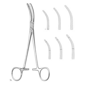 HEANEY CLAMPS HYSTERECTOMY AND VAGINAL FORCEPS
