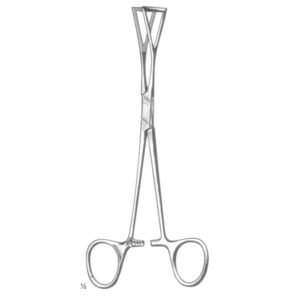 LOVELACE TISSUE AND ORGAN HOLDING FORCEPS