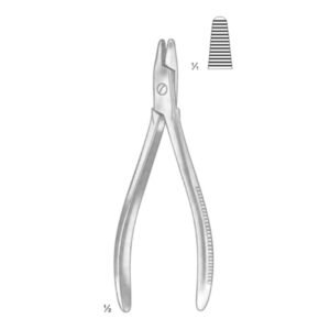 FLAT NOSE PLIERS, WIRE CUTTING PLIERS, SEIZING FORCEPS