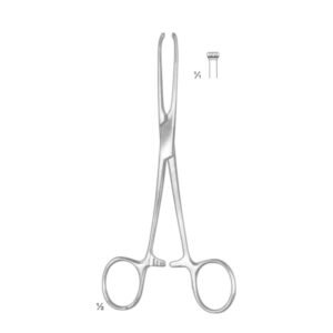 JUDD ALLIS TISSUE AND ORGAN HOLODING FORCEPS
