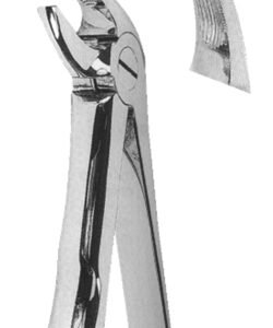 Extracting Forceps With Anatomically Shaped Handle