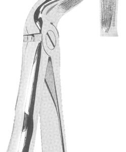Extracting Forceps With Anatomically Shaped Handle